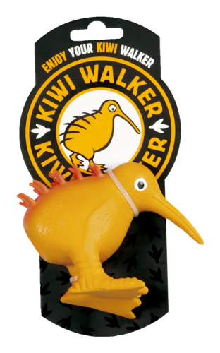 Kiwi Walker WHISTLE FIGURE zabawka dla psa S pomarańczowa