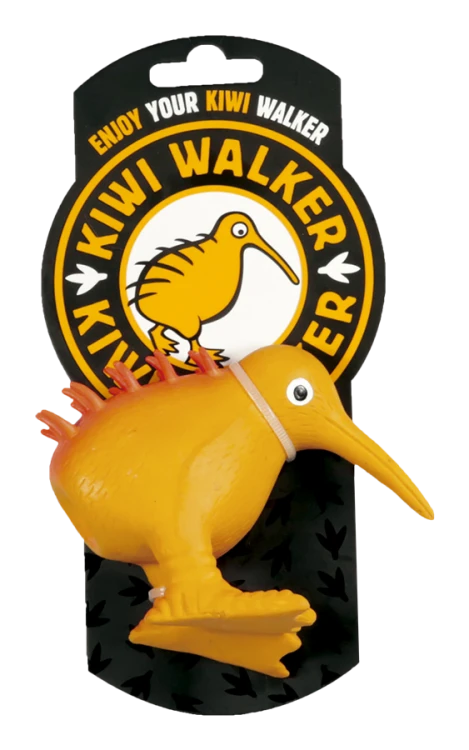 Kiwi Walker WHISTLE FIGURE zabawka dla psa S pomarańczowa
