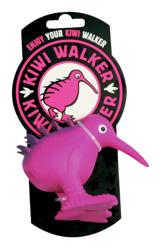 Kiwi Walker WHISTLE FIGURE zabawka dla psa S różowa