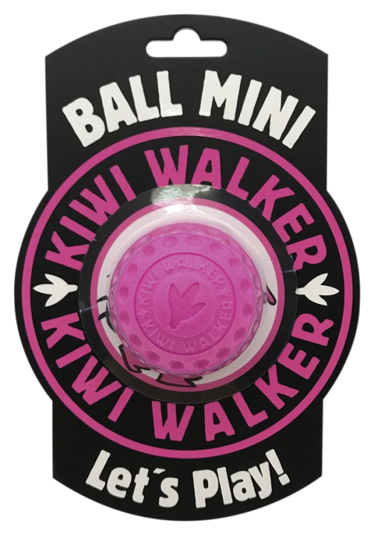 Kiwi Walker Let's Play! BALL Mini piłka różowa