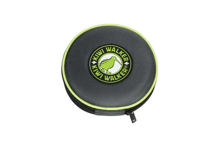 Kiwi Walker TRAVEL DOUBLE BOWL SLOWFEEDER zestaw spowalniających misek turystycznych zielonych
