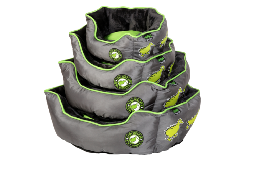 Kiwi Walker OVAL PET BED zielono-szary rozmiar M