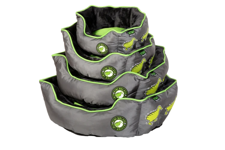 Kiwi Walker OVAL PET BED zielono-szary rozmiar M