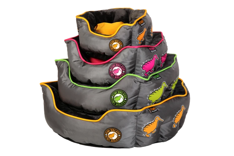 Kiwi Walker OVAL PET BED zielono-szary rozmiar M