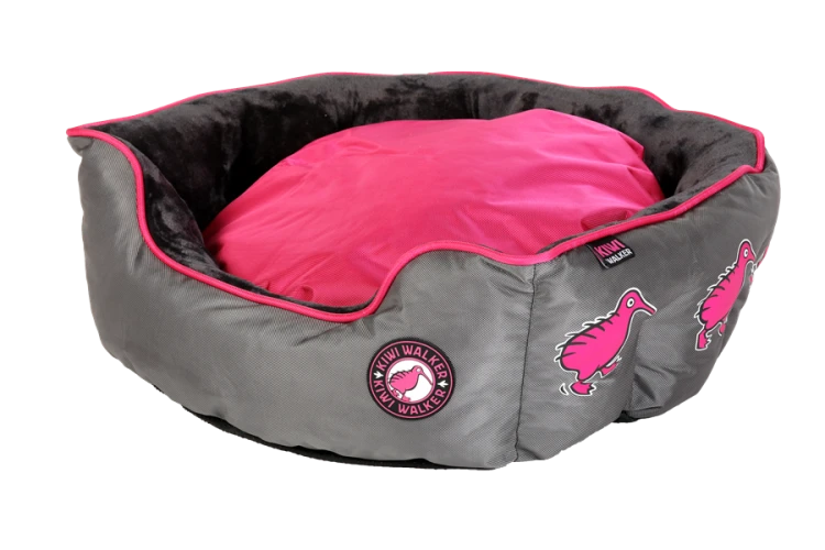 Kiwi Walker OVAL PET BED różowo-szary rozmiar XL