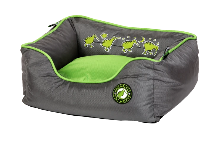 Kiwi Walker SOFA BED zielono-szara rozmiar S