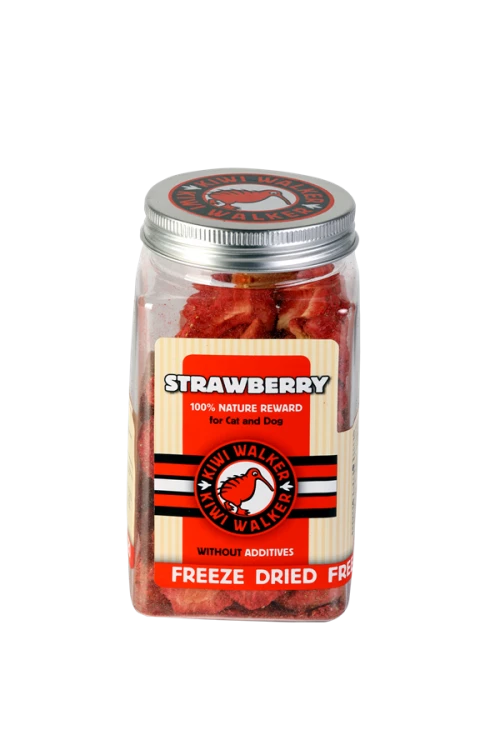 Kiwi Walker 100% TRUSKAWKA liofilizowane smaczki 25g