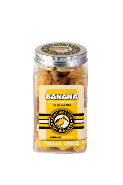 Kiwi Walker 100% BANAN liofilizowane smaczki 70g