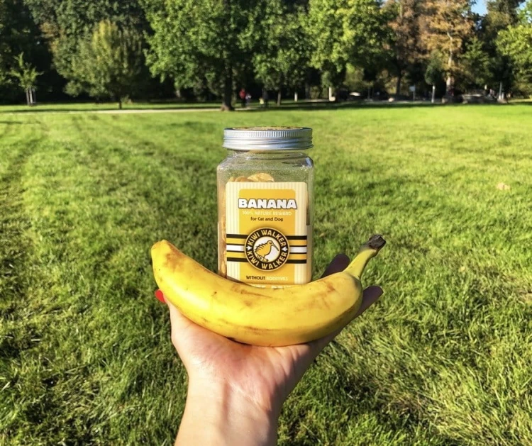 Kiwi Walker 100% BANAN liofilizowane smaczki 70g