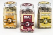 Kiwi Walker 100% WOŁOWINA + KURCZAK + BURAK liofilizowane smaczki 90g
