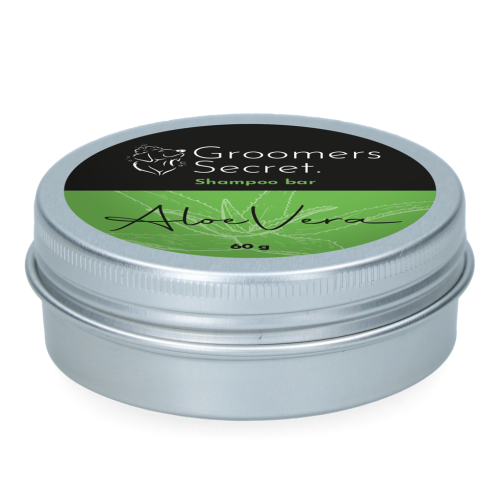 GROOMERS SECRET szampon w kostce ALOE VERA 80 kąpieli