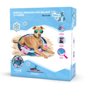 CoolPets PREMIUM Mata chłodząca Flower