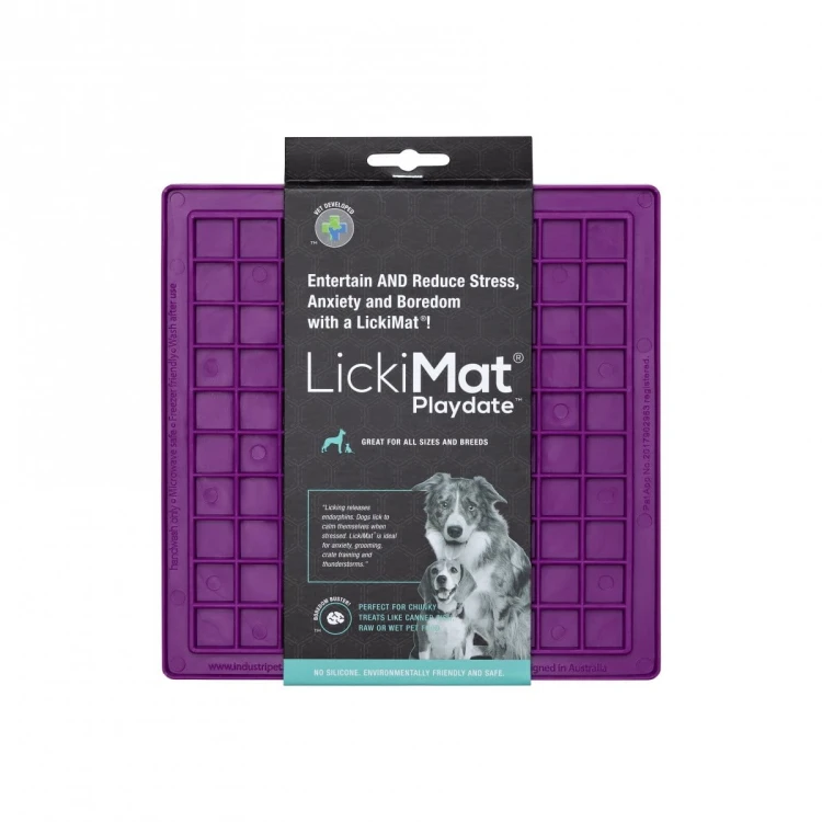 Mata LickiMat® Classic Playdate™ fioletowa