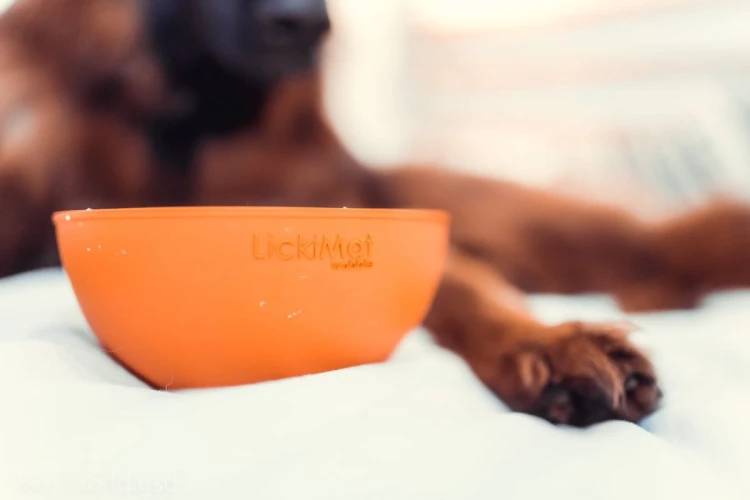 Mata LickiMat® Wobble™ pomarańczowa