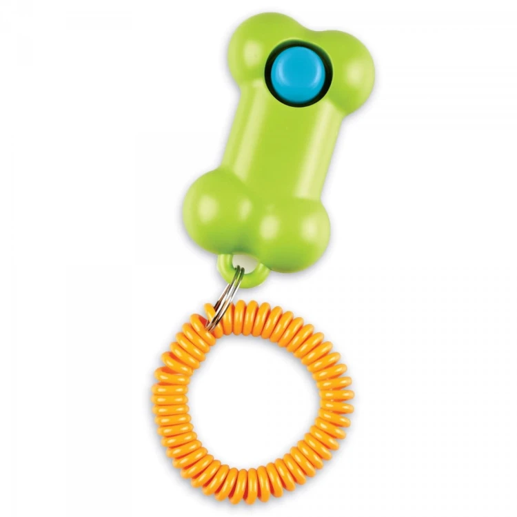 Brightkins Smarty Pooch Training Clicker KLIKER KOŚĆ