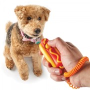 Brightkins Smarty Pooch Training Clicker KLIKER HOT DOG