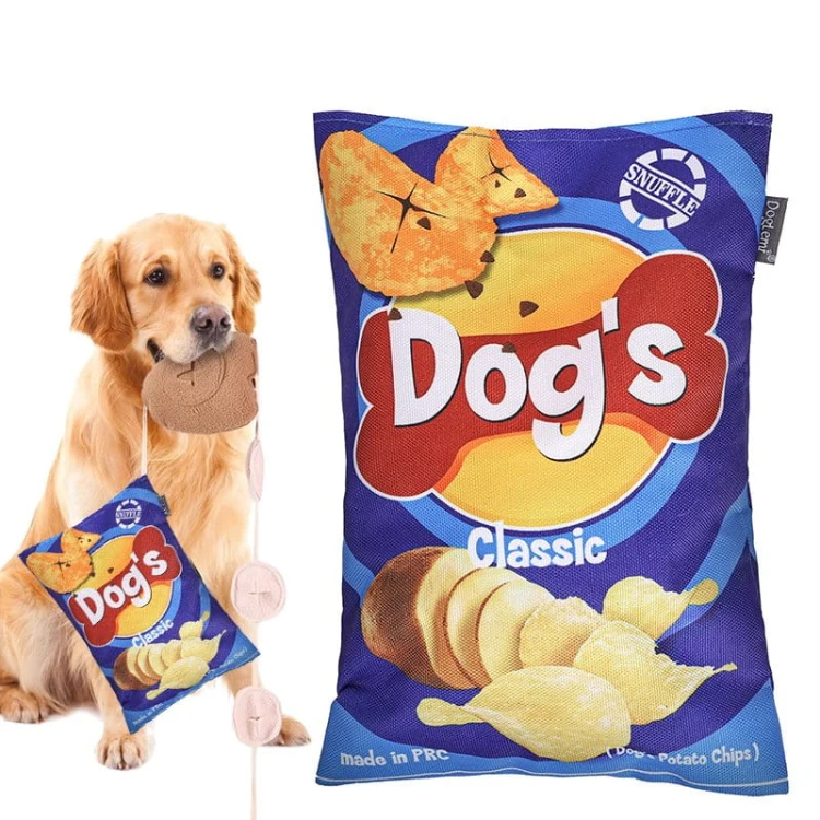 DOGLEMI Zabawka węchowa ChiPSY kolor niebieski