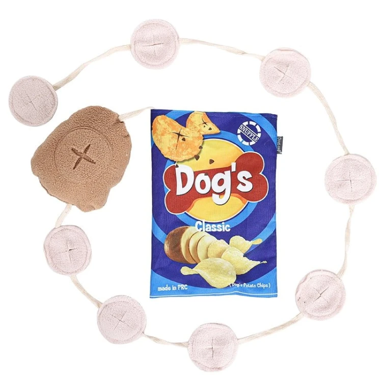 DOGLEMI Zabawka węchowa ChiPSY kolor niebieski