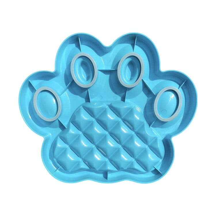 Pet Dream House PAW SLOW FEEDER kolor niebieski