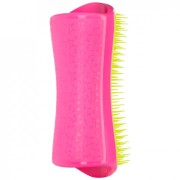 PET TEEZER szczotka do rozplątywania i pielęgnacji sierści rozmiar L żółto-różowa