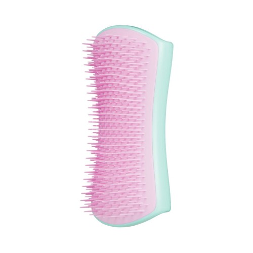 PET TEEZER szczotka do wyczesywania podszerstka rozmiar L miętowo-różowa