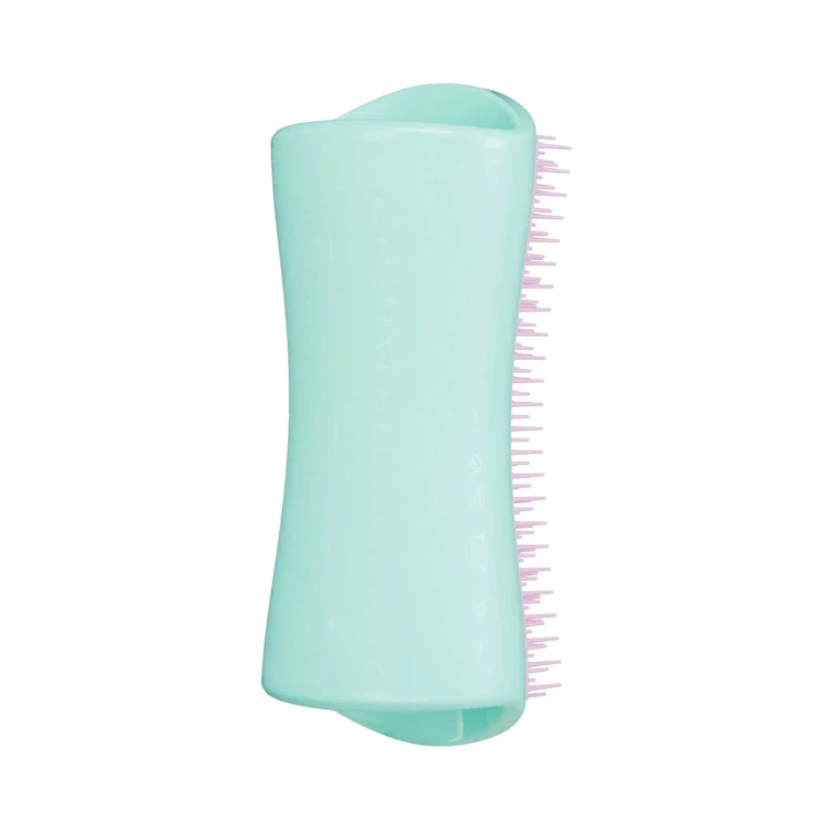 PET TEEZER szczotka do wyczesywania podszerstka rozmiar L miętowo-różowa