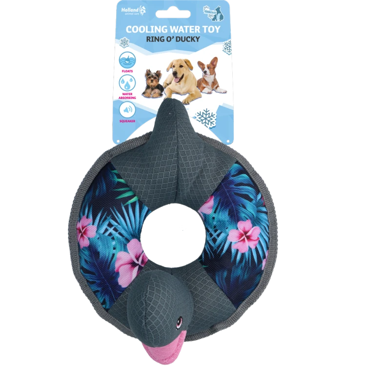 CoolPets Ring o' Ducky (Flower) Ring KACZKA zabawka do wody