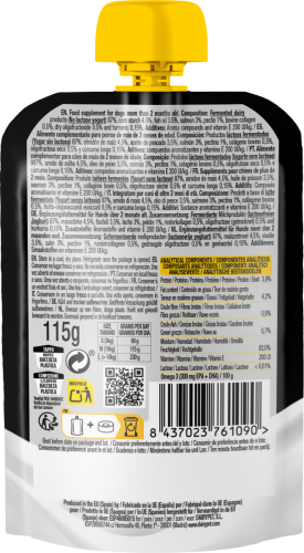 YOW UP! Skóra &amp; Sierść Jogurt dla psa z łososiem 115g