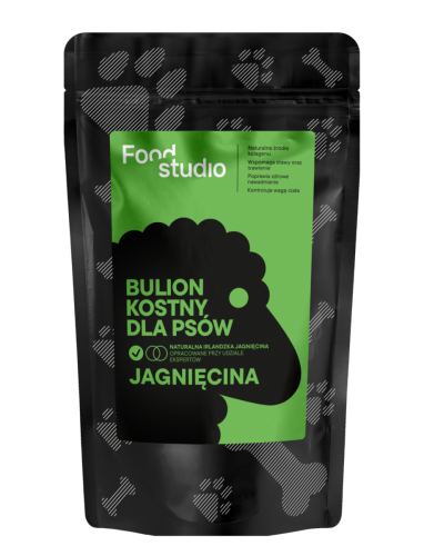 Food Studio Chefs BULION KOSTNY dla psów JAGNIĘCINA 230ml