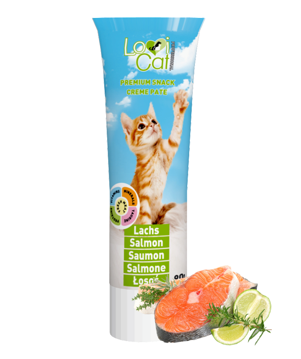 LOVICAT Pasztet dla kota z Łososiem 90g