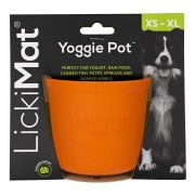 LickiMat® Yoggie Pot pomarańczowy