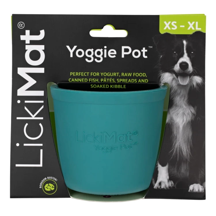 LickiMat® Yoggie Pot turkusowy