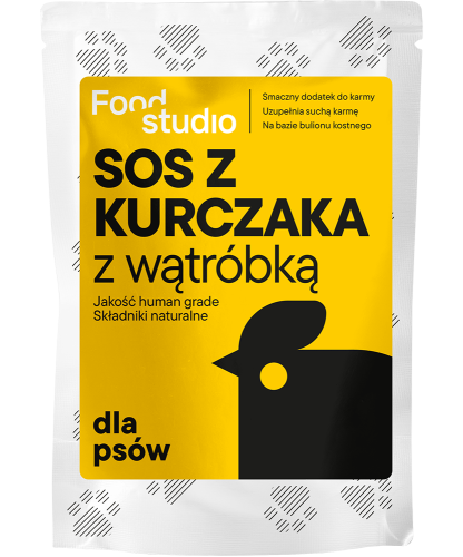 Food Studio Chefs SOS dla psów z KURCZAKA z wątróbką 100ml