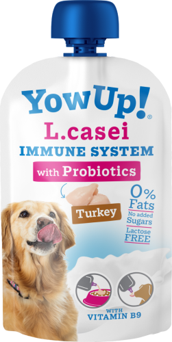 YOW UP! L.Casei Immune System PROBIOTYKI Jogurt dla PSA z indykiem 115g