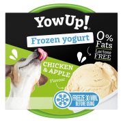 YOW UP! Chicken &amp; Apple FROZEN YOGURT Jogurt do mrożenia o aromacie kurczaka i jabłka 110g