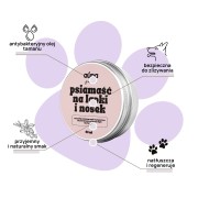 AUNA PSIAMAŚĆ naturalna ochronna maść na poparzone lub podrażnione od mrozu łapki i suchy nosek 30 ml
