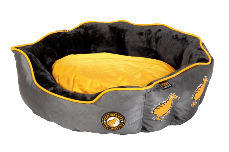 Kiwi Walker OVAL PET BED pomarańczowo-szary rozmiar XL