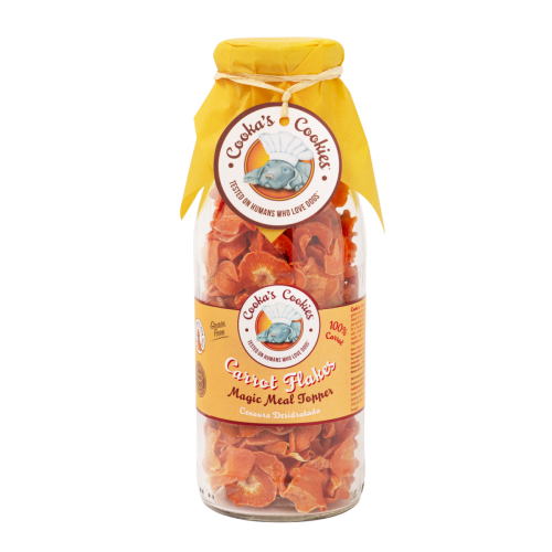 Cooka’s Cookies CARROT FLAKES Płatki z marchewki 140g