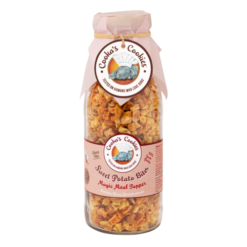 Cooka’s Cookies SWEET POTATO BITES Kąski ze słodkiego ziemniaka 250g