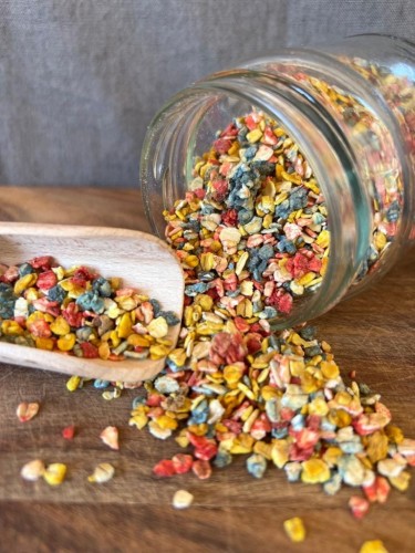 Cooka’s Cookies RAINBOW DOGFETTI  Topper superfoods 90g