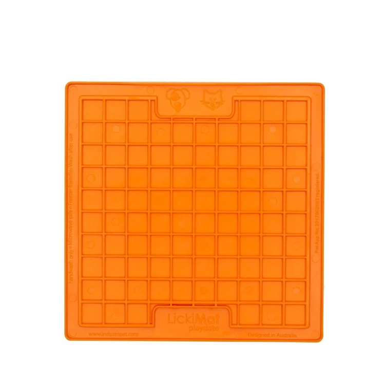 Mata LickiMat® Classic Playdate™ pomarańczowa