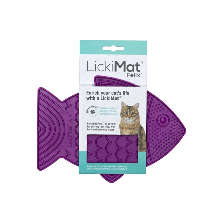 Mata LickiMat® Classic Felix™ fioletowa