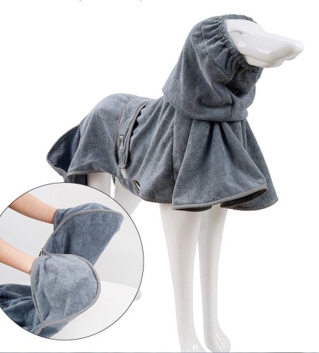 DOGLEMI Ręcznik - szlafrok dla psa M