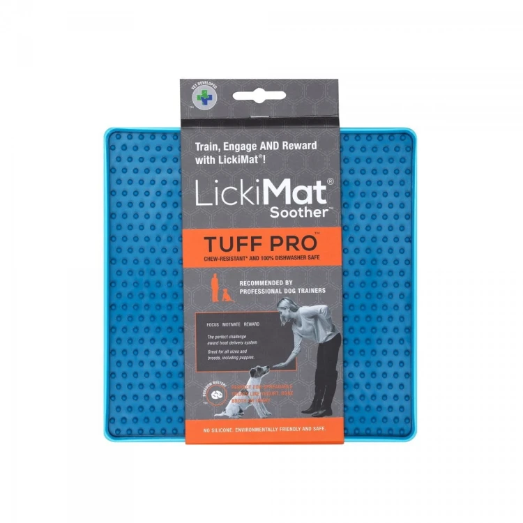Mata LickiMat® Tuff™ Soother™ PRO niebieska