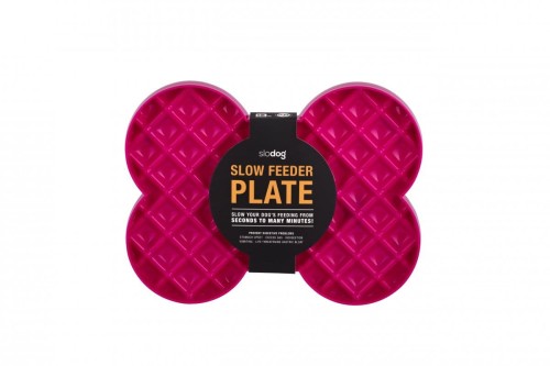 Miska spowalniająca jedzenie SLODOG® różowa