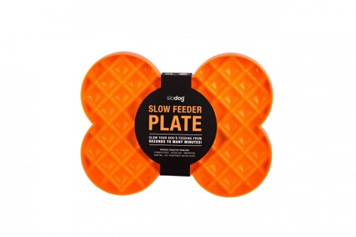 Miska spowalniająca jedzenie SLODOG® pomarańczowa