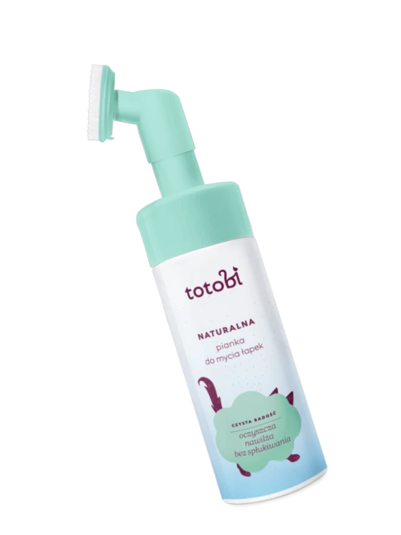 TOTOBI Naturalna pianka do mycia łapek 200 ml
