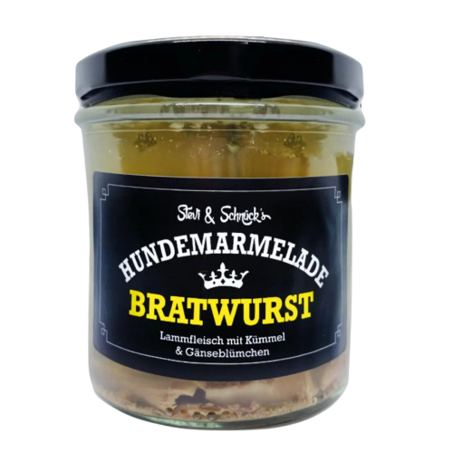 Stevi &amp; Schnück‘s Hundemarmelade Bratwurst DŻEM DOBRY BRATWURST 275g