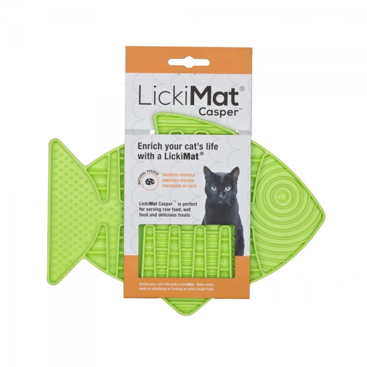 Mata LickiMat® Classic Casper™ zielona