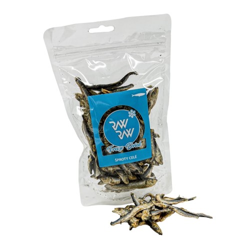 RAW RAW Liofilizowane szprotki 50g